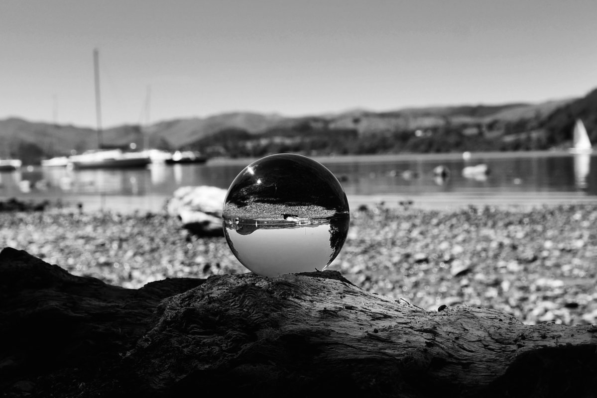 Crystal ball #photography at #Ullswater ...