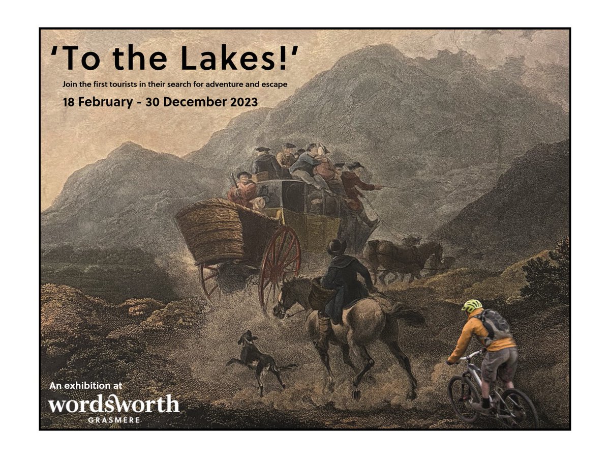 New exhibition at @WordsworthGras Feb 20...