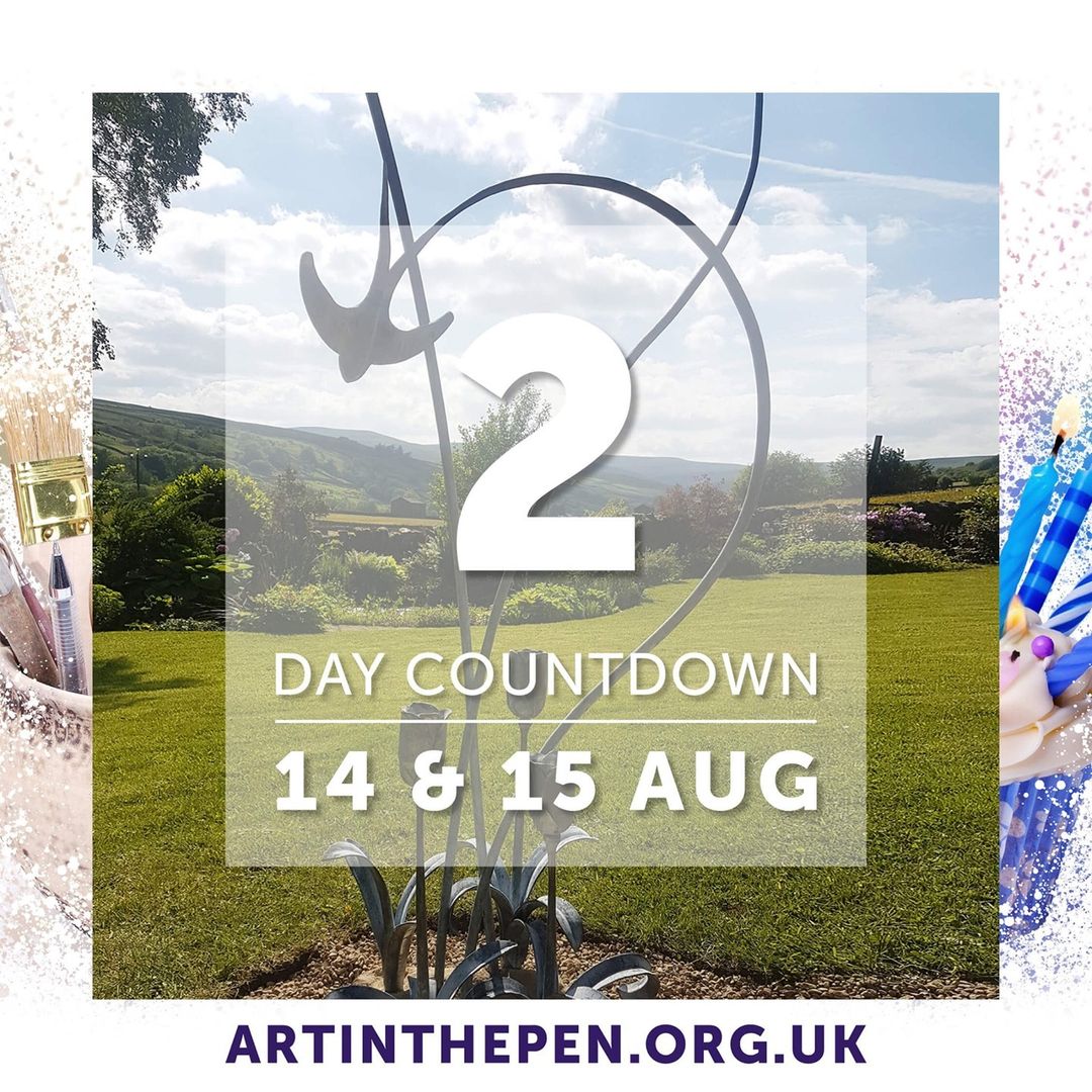 Only two days to go until @artinthepen! If you haven't