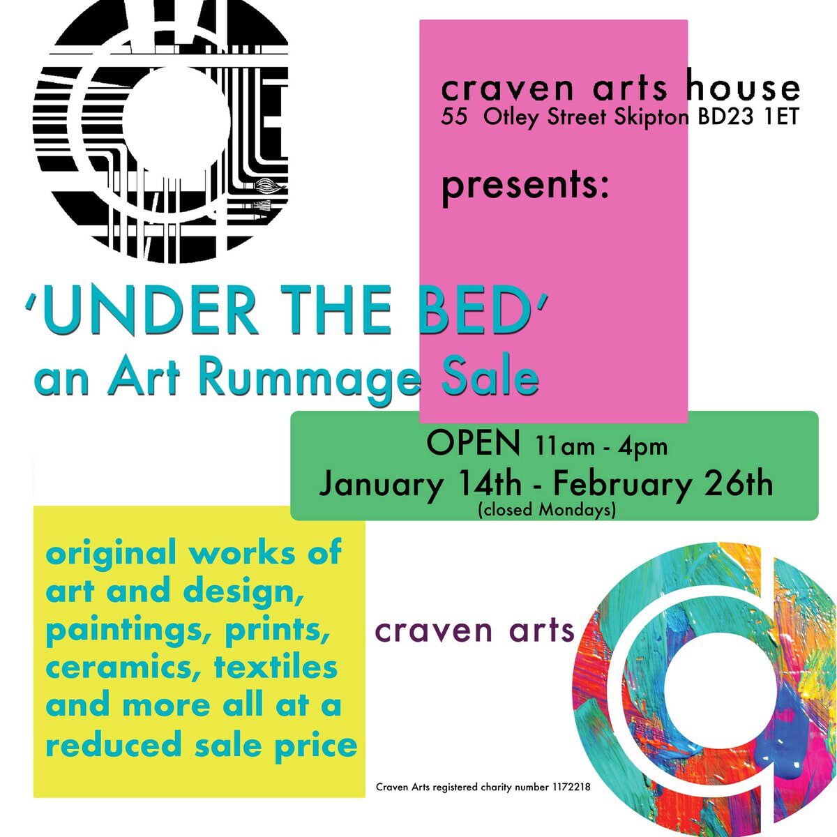 Our 'Under the Bed' an Art Rummage Sale ...