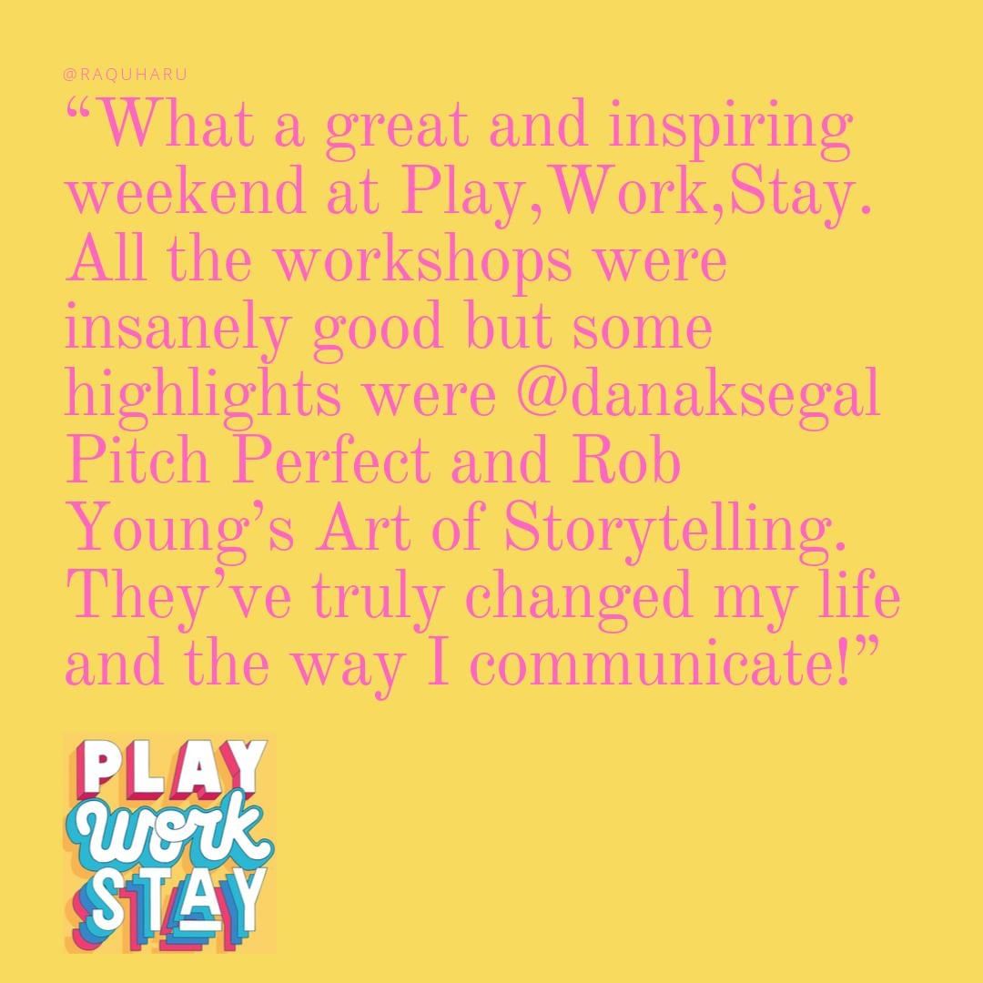 #PLAYWORKSTAY has been a real success and each week since